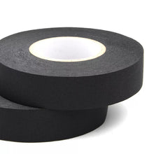 Load image into Gallery viewer, Wiring harness tape / automotive wrapping polyester cloth wiring protection, 19mm x 25m, Black, Orange