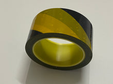 Load image into Gallery viewer, Black yellow warning tape