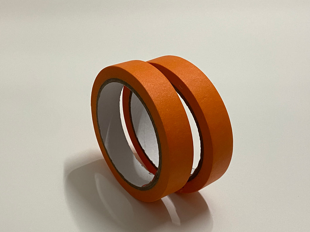 Orange masking tape